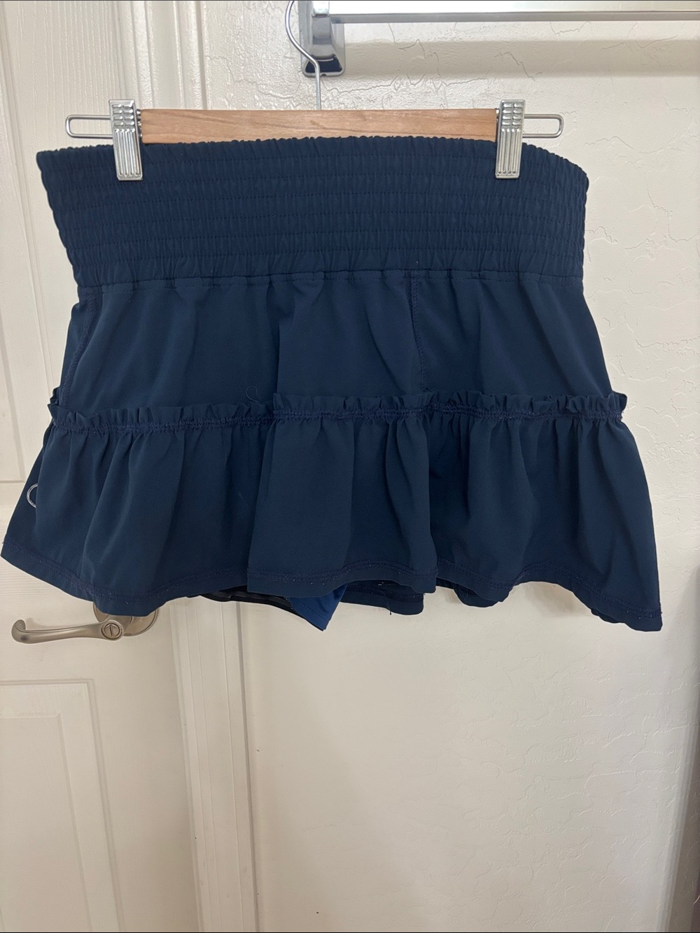 Bubble Lifestyke Lawley Navy Skort with Built-In Shorts
